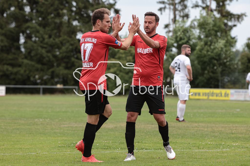 TSV Aindling - TSV 1896 Rain II | Jubel nach 3-1