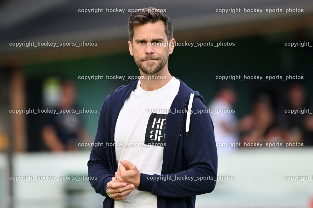 ATUS Velden vs. FC Lendorf | Headcoach ATUS Velden Marcel Günther Kuster, ATUS Velden vs. FC Lendorf, ATUS Velden vs. FC Lendorf am 07.06.2024 in St. Egyden (Sportplatz St. Egyden), Austria, (Photo by Bernd Stefan)