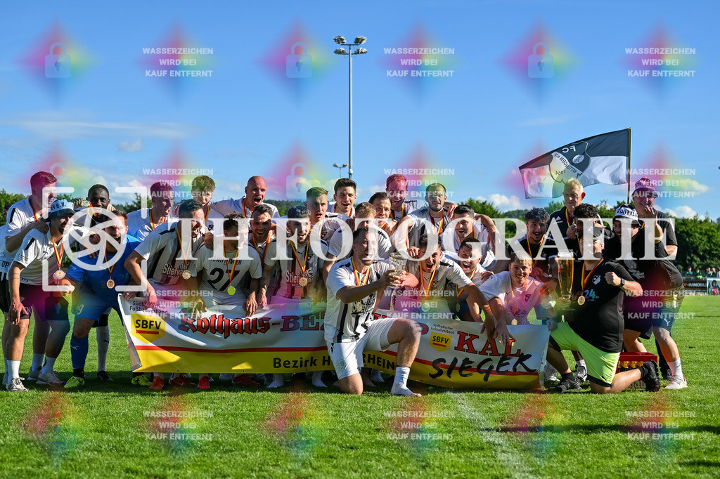 GER, FC Zell - FC Wittlingen, Fussball, Rothaus Bezirkpokal, Finale, Saison 2024/2025, 29.05.2025 | GER, FC Zell - FC Wittlingen, Fussball, Rothaus Bezirkpokal, Finale, Saison 2024/2025, 29.05.2025Foto: TH Fotografie/Thomas Hess