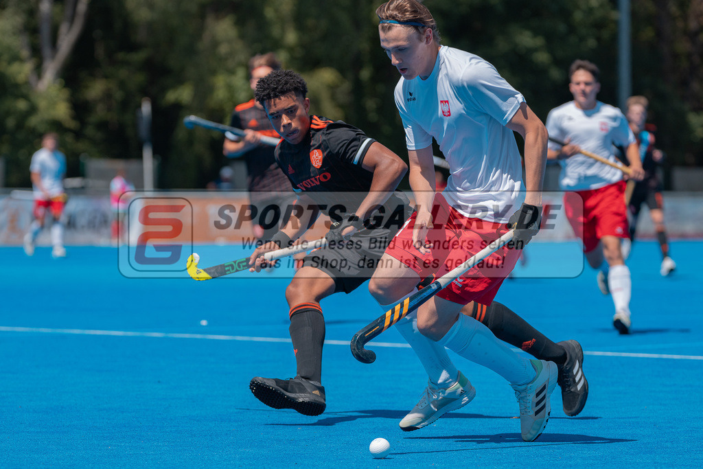 HK_20230710_100516 | Euro Hockey MU18 Netherland - Poland Championship Girls &amp; Boys am 10.7.2023 CHTC , Krefeld ,