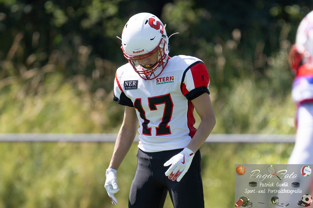 GFLW 1: German Football League Women 1: Rodgau Pioneers Ladies - Stuttgart Scorpions Sisters, 07.06.2026 | Pia Mende (Stuttgart Scorpions Sisters #17), Rodgau Pioneers Ladies - Stuttgart Scorpions Sisters, Rodgau, Maingau-Energie-Stadion "Am Weichsee", 7.6.2026 - Realisiert mit Pictrs.com