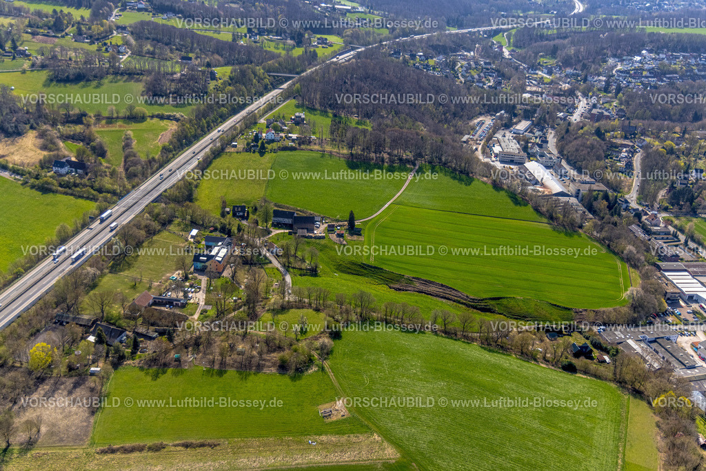 Witten220401272 | Luftbild, Johanna-Ruß-Haus Kinderwohnheim in Westherbede, Witten, Ruhrgebiet, Nordrhein-Westfalen, Deutschland