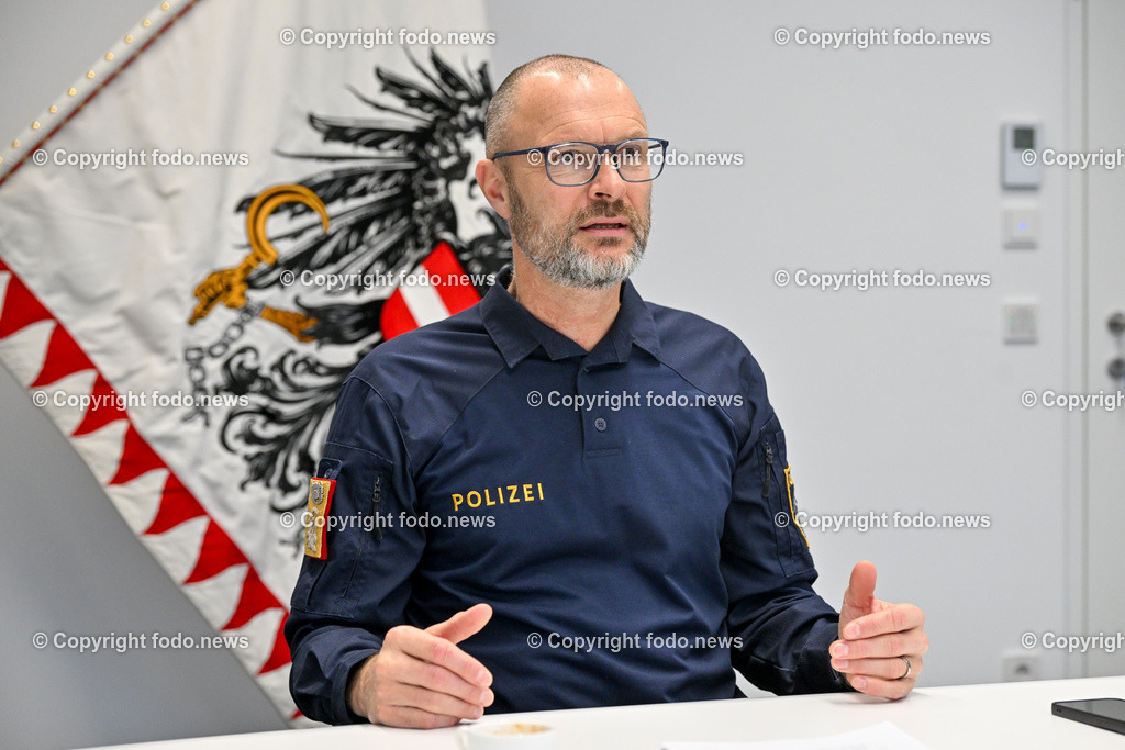 Andreas Pilsl_ Landespolizeidirektor Ooe_ 28.12.2023-28 | 28.12.2023, Landespolizeidirektion Oberoesterreich, AUT, Andreas Pilsl, im Bild Andreas Pilsl (Landespolizeidirektor Ooe)
