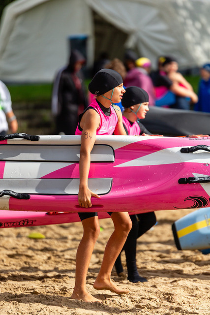 DLRG, Rettungssport, Beach- & Oceanevents, Landesmeisterschaften Freiwasser Rettungssport NRW 2025 13.09.2025 | Kalkar-Wissel, Deutschland - September, 13: Landesmeisterschaften Freiwasser Rettungssport NRW 2025 (Foto: Benedikt Lang (DLRG)) - Realisiert mit Pictrs.com