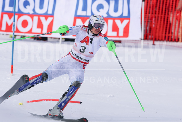 Audi FIS Ski World Cup: Men’s Slalom – Hahnenkamm Race, Kitzbuehel | Kitzbuehel, Austria, 25.Jan.26 - Alpine Skiing - FIS World Cup, Hahnenkamm Race, Slalom, men. The image shows KRISTOFFERSEN Henrik (NOR, Van Deer).