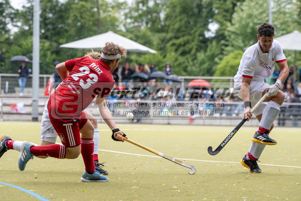 SFE_20250524_0069 | Köln, Deutschland, 24.05.2025:  Hockey 1. Bundesliga Herren Rot-Weiss Köln - Mannheimer THC im KTHC Stadion Rot-Weiss Köln Tennis and Hockey Club am 24.05.2025 in Köln, Deutschland. (Foto von Stephan Fehrmann)Köln, Germany, 24.05.2025: Hockey 1. Bundesliga Herren Rot-Weiss Köln - Mannheimer THC in KTHC Stadion Rot-Weiss Köln Tennis and Hockey Club at 24.05.2025 in Köln, Deutschland. (Foto from Stephan Fehrmann)