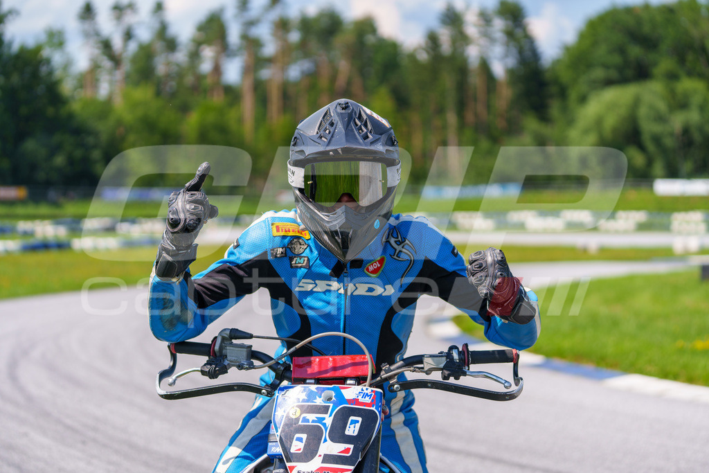 GRIPcapture-20260411-101-999-874 | GREINBACH, AUSTRIA - JUNE 20-21, 2026: Riders compete during the G-Cup, Austrian Supermoto Championship and Hungarian Supermoto Championship at PS Racing Center Greinbach, Austria. Image shows .Photo: GRIPcapture / Andrea Kurz