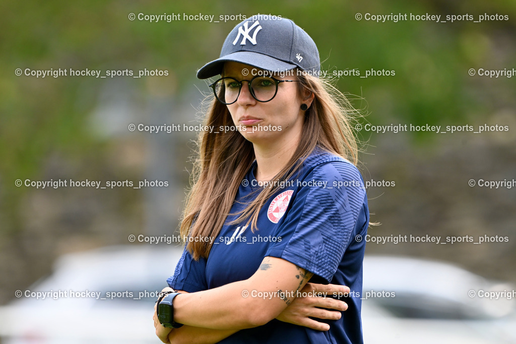 Carinthians Hornets vs. GAK 1902 Frauen | Headcoach GAK Jasmin Christine Pistotnik, Carinthians Hornets vs. GAK 1902 Frauen, Carinthians Hornets vs. GAK 1902 Frauen am 01.09.2024 in Sachsenburg (Sportplatz Sachsenburg), Austria, (Photo by Bernd Stefan)