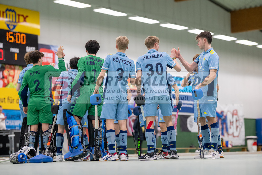 SFE_20230305_0016 | Deutsche Meisterschaft Männliche U16 Halle 2023 am 05.03.2023 in Köln (KTHC Stadion Rot-Weiss Köln Tennis and Hockey Club), Photo: Stephan Fehrmann 2022 (Sports-Gallery)