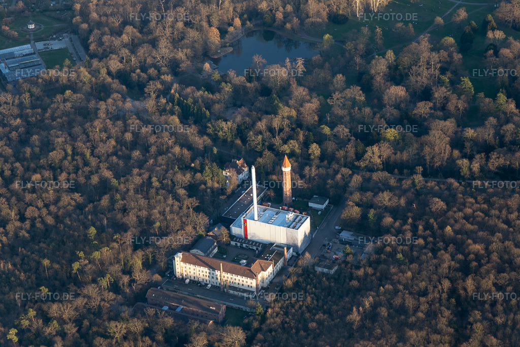 Luftbild: Majolika im Ortsteil Innenstadt-West in Karlsruhe im Bundesland Baden-Württemberg in Deutschland. Foto: IMG_112939.jpg vom 20.03.2019 durch Werner Riehm/FLY-FOTO.de