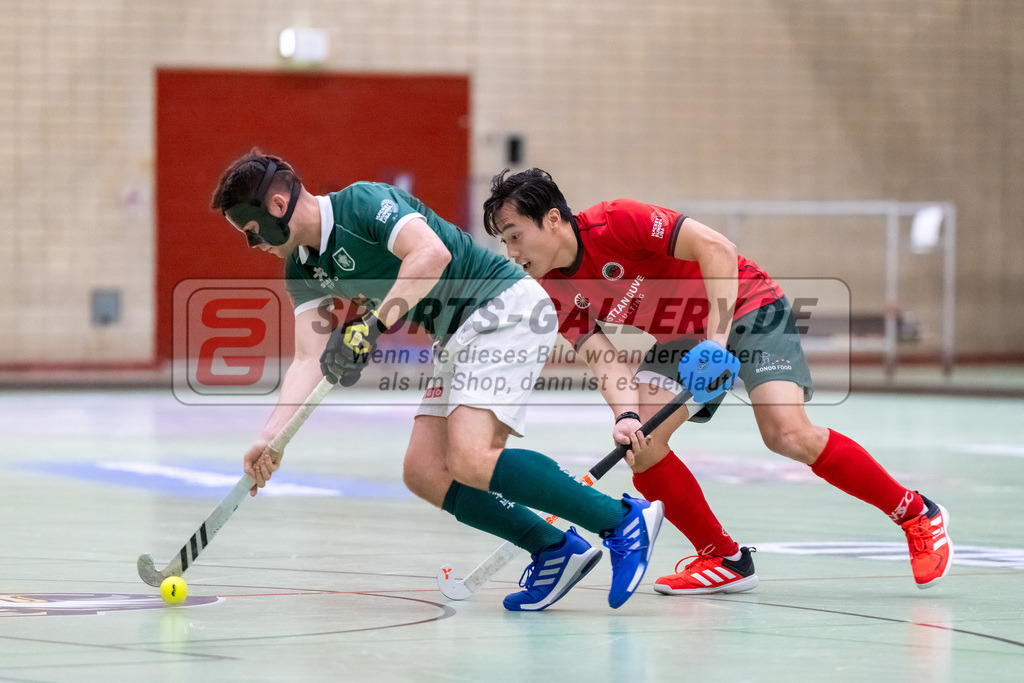 HK_20250110_101255 | 1. Bundesliga Halle Herren Crefelder HTC - Uhlenhorst Mülheim am 10.1.2025 Glockenspitz Halle Krefeld, Krefeld ,