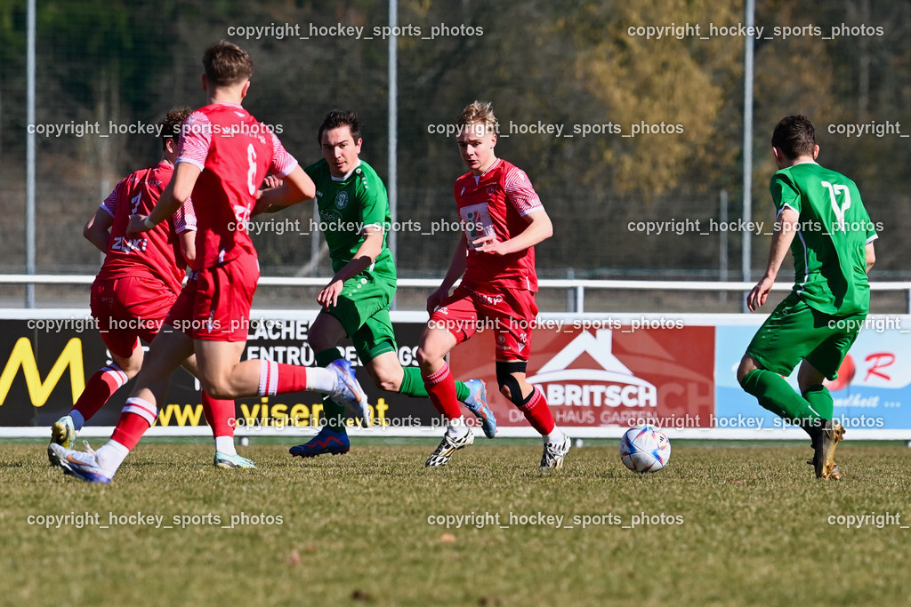 SC Landskron vs. WAC St. Andrä Juniors 11.3.2023 | #8 Philipp Gatti, #20 Jakob Frauwallner