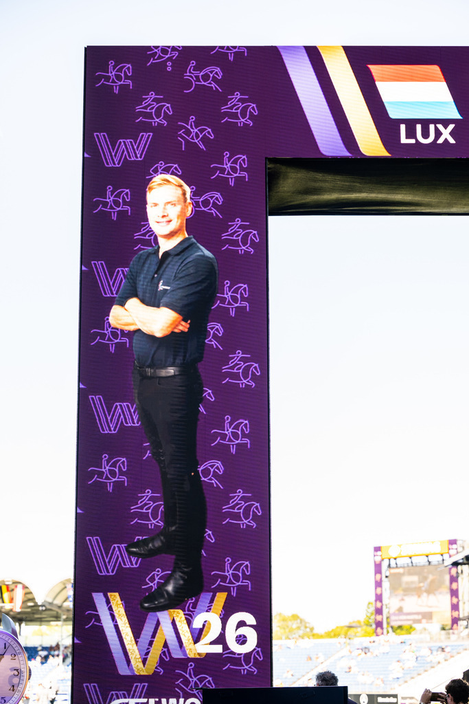 FEI World Championships | Nicolas Wagner Ehlinger (LUX) and Quater Back Junior during the Grand Prix de Dressage at Aachen 2026 - FEI World Championships - Realisiert mit Pictrs.com