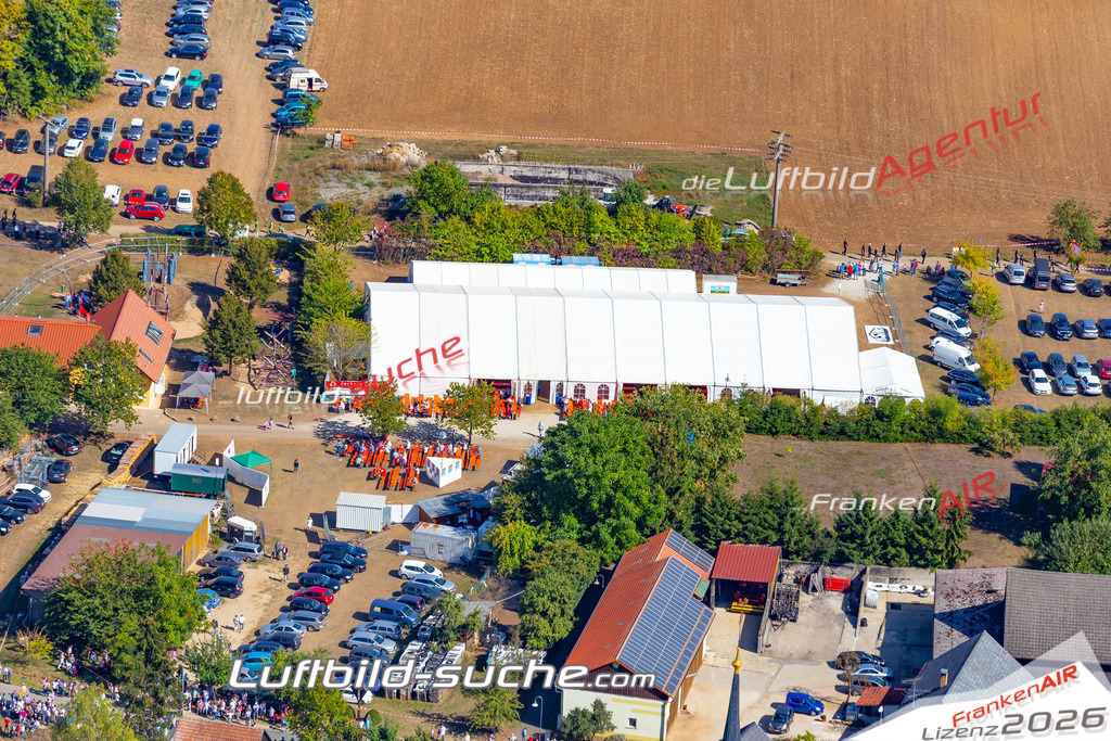 aktuelles Luftbild von  Wattendorf - Luftaufnahme wurde 2018 von https://frankenair.de mittels Flugzeug (keine Drohne) erstellt.