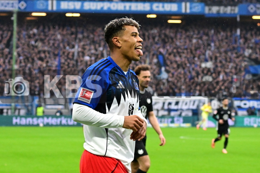 KBS Picture_HSV-Wolfsburg_042 | Koenigsdoerffer Ransford-Yeboah (HSV) ,Sportplatz :  Volksparkstadion, - Realisiert mit Pictrs.com