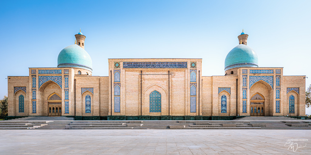 Hazrat Imam Komplex, Taschkent  | Herzlich willkommen auf meiner Seite! Ich bin Elke Wallnisch, Deine Fotografin für lichtstarke Momente. Der Name steht für alles, was mich mit der Fotografie verbindet: Das Licht und seine machtvolle Wirkung auf eine Situation oder unsere Stimmung - Realisiert mit Pictrs.com