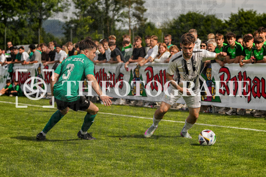 GER, FC Zell - FC Wittlingen, Fussball, Rothaus Bezirkpokal, Finale, Saison 2024/2025, 29.05.2025 | GER, FC Zell - FC Wittlingen, Fussball, Rothaus Bezirkpokal, Finale, Saison 2024/2025, 29.05.2025Foto: TH Fotografie/Alessio Bosco