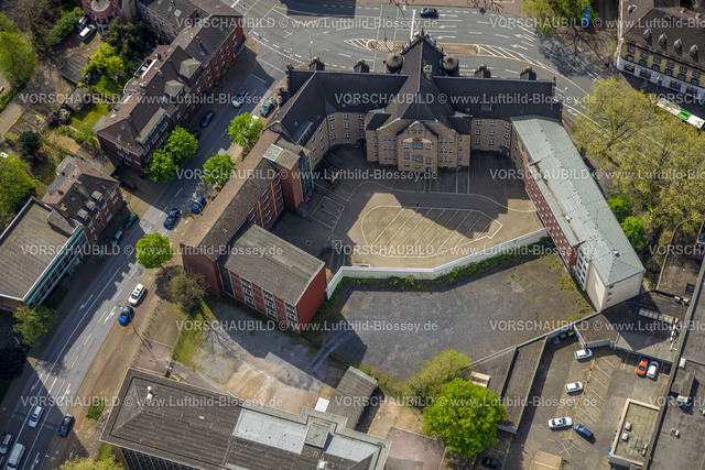 Oberhausen240401118 | Luftbild, Amtsgericht Oberhausen, Innenstadt, Oberhausen, Ruhrgebiet, Nordrhein-Westfalen, Deutschland