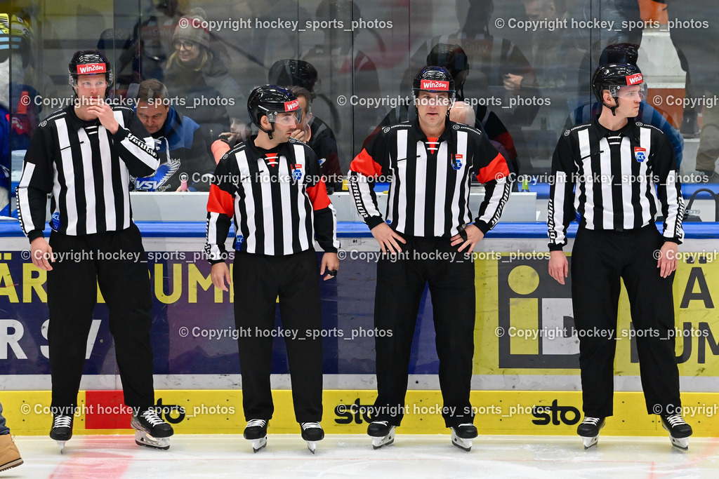 EC IDM Wärmepumpen VSV vs. HC Bozen 30.12 2022 | RIECKEN SIMON, STERNAT CHRISTOPH, SMETANA LADISLAV, BEDYNEK SEBASTIAN, Referees