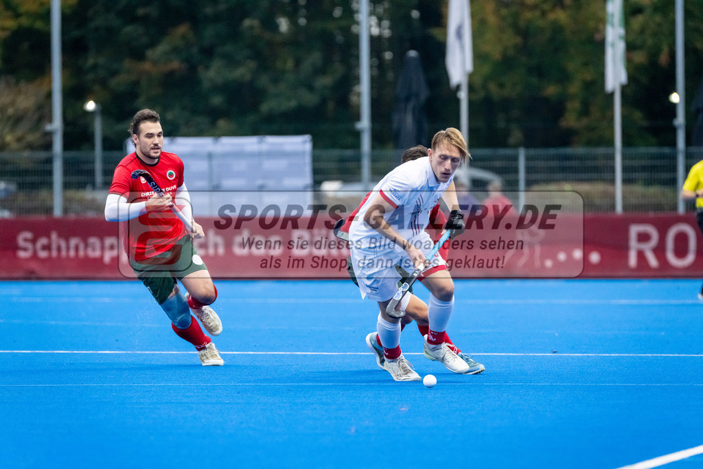 HK_20241102_108371 | 1. Bundesliga Herren Crefelder HTC - TSV Mannheim am 2.11.2024 CHTC Krefeld, Krefeld , Jacek Kurowski ( TSV Mannheim #31 )