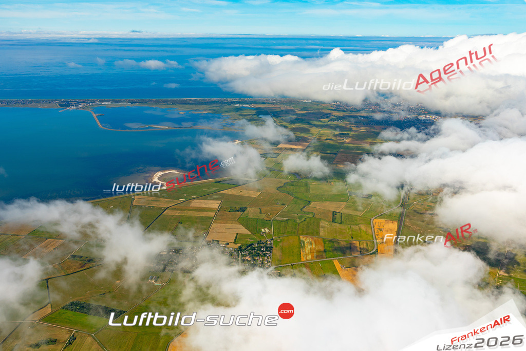Die Luftaufnahme Archsum - Sylt wurde 2022 vom Flugzeug aus (keine Drohne) erstellt. Hohe Auflösung -für große Poster und Wandbilder geeignet - Garantiert!
