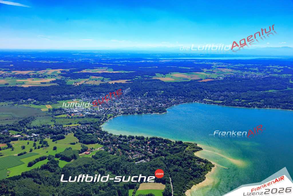 Luftbild von Lochschwab Herrsching-am-ammersee - Luftaufnahme wurde 2017 von https://frankenair.de mittels Flugzeug (keine Drohne) erstellt - die Geschenkidee