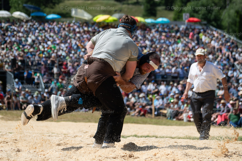Schwingen -  Schwarzseeschwinget 2025 | Schwarzsee, 22.6.25, Schwingen - Schwarzseeschwinget.