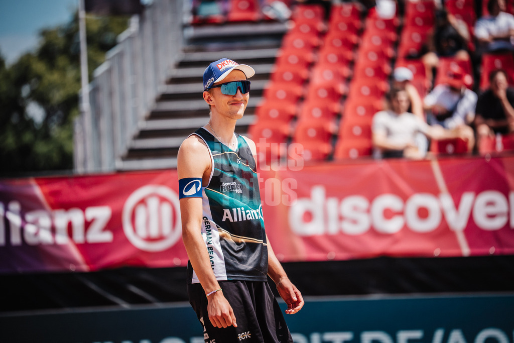 Beachvolleyball | Männer | Allianz German Beach Tour 2025 | Tourstop München | 11.07.2025 | Momme Lorenz