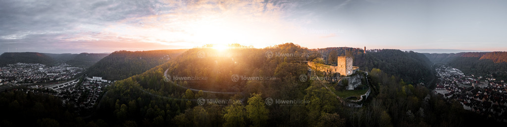 Burgruine Helfenstein an einem Frühlingsmorgen | löwenblicke | shop