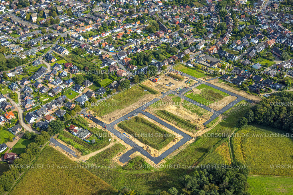 Haltern230905770 | Luftbild, Baustelle und Neubaugebiet Nesberg, Sundernstraße, Seniorenzentrum Kahrstege, Haltern-Stadt, Haltern am See, Ruhrgebiet Münsterland, Nordrhein-Westfalen, Deutschland