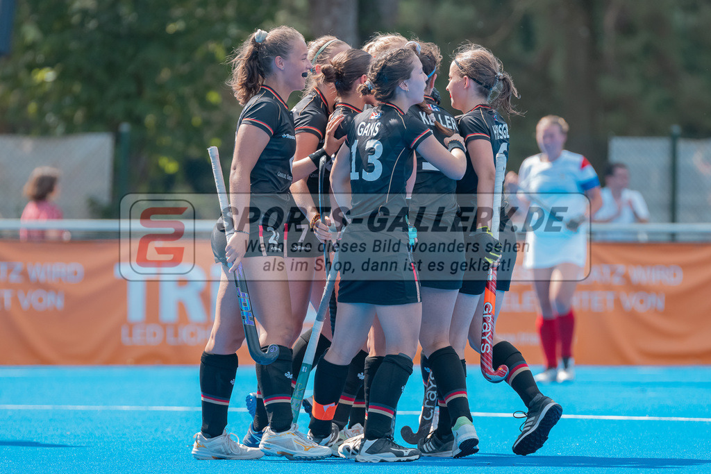 HK_20230710_2-38 | Euro Hockey WU18 France - Germany Championship Girls &amp; Boys am 10.7.2023 CHTC , Krefeld ,