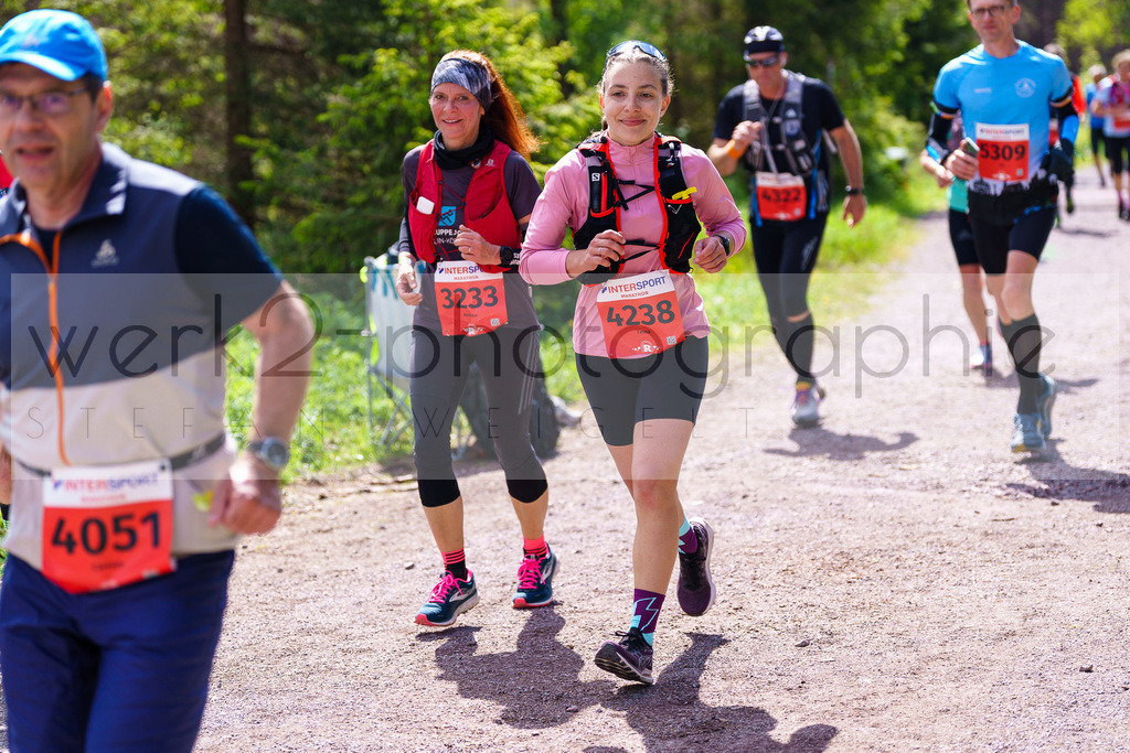 Rennsteiglauf Marathon 2025 | Marathon von Neuhaus/Rwg. nach Schmiedefeld/Rstg. am 17. Mai 2025