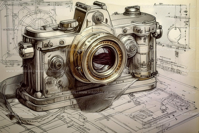 Steampunk Kamera 1 | Digital Art | Digitale Kunst