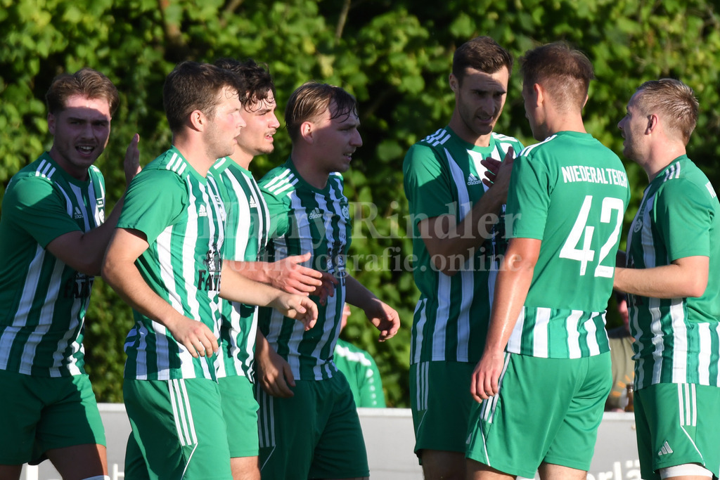 SpVgg Niederalteich : SpVgg GW Deggendorf | Torjubel SpVgg Niederalteich - Realisiert mit Pictrs.com