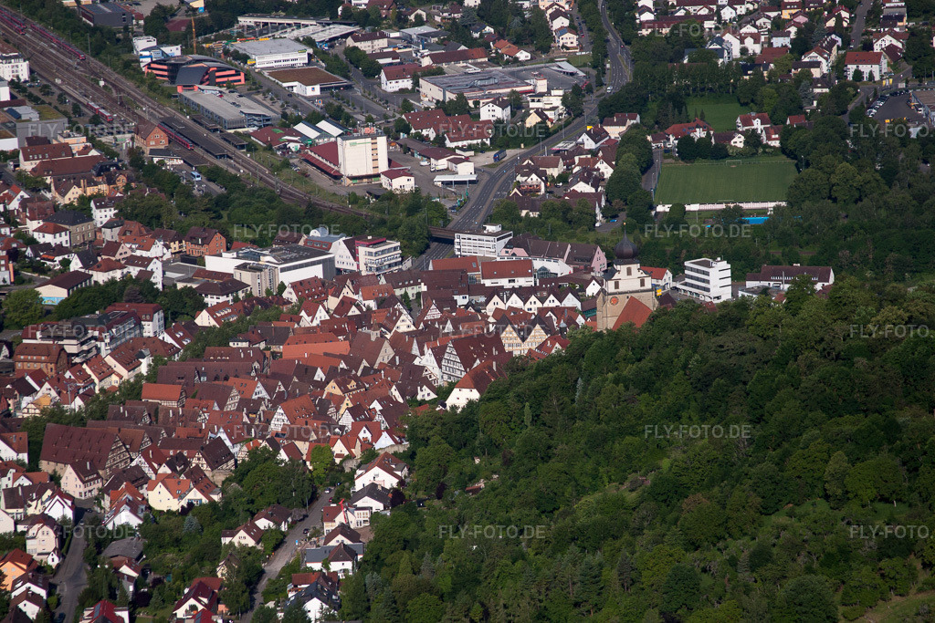 Luftbild: Wengertweg in Herrenberg im Bundesland Baden-Württemberg in Deutschland. Foto: IMG_67753.jpg vom 09.06.2014 durch Werner Riehm/FLY-FOTO.de