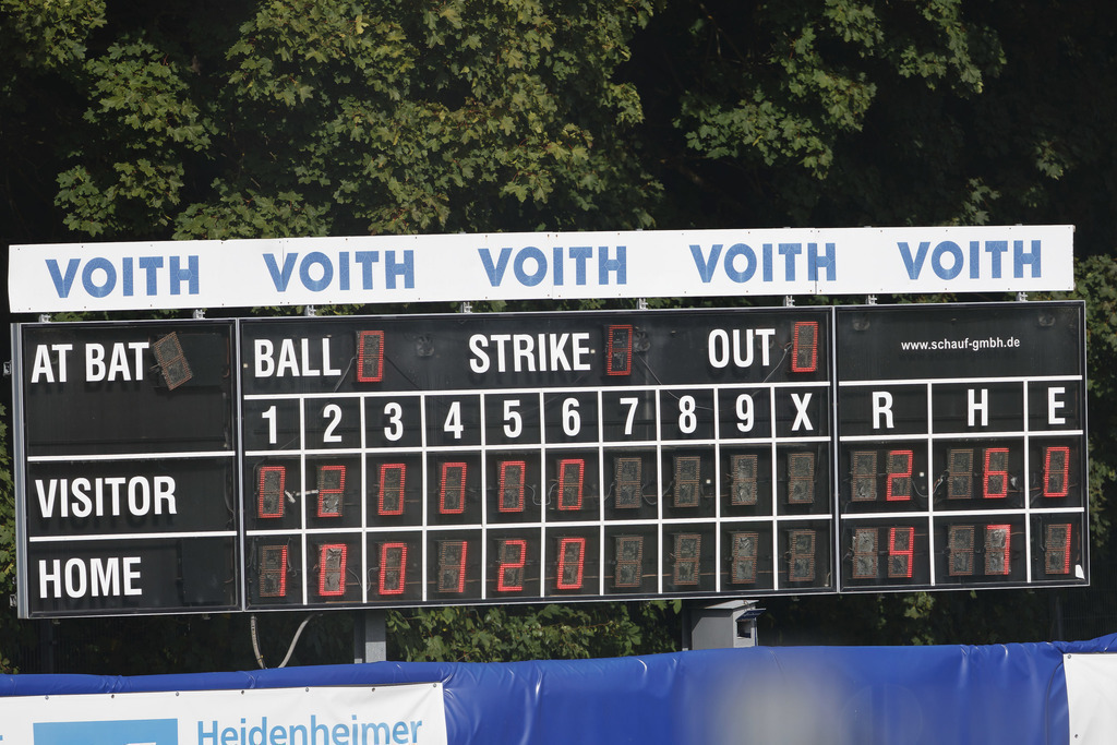 HEIREG_250907_5358 | Baseball-Bundesliga, Deutsche Meisterschaft, DBL, Guggenberger Legionäre vs. Heidenheim Heideköpfe, Spiel 4, Heidenheim, Regensburg, HellensteinEnergie Ballpark - Realisiert mit Pictrs.com