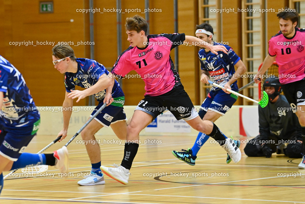 VSV Unihockey vs. Wiener Floorball Verein 7.1.2023 | #66 Jakob Rainer, #71 Christoph Platzer