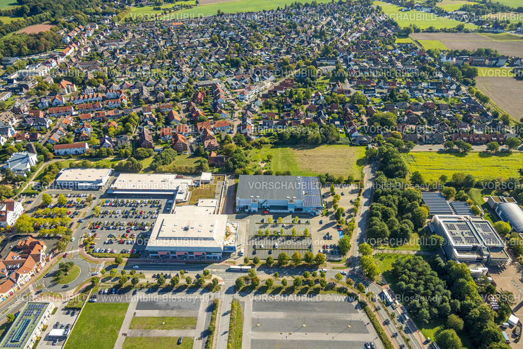 Hamm250901328 | Luftbild, Westpress arena, beta Finanz Eissportarena Hamm, Lidl Supermarkt, Wohngebiet, Uentrop, Hamm, Ruhrgebiet, Nordrhein-Westfalen, Deutschland