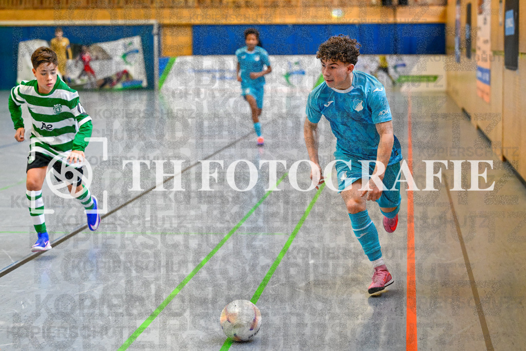 GER, Sporting - TSG Hoffenheim, Fussball, U14 Hallenturnier, PS-Immo-Cup 2026, 18.01.2026 | Sporting, TSG Hoffenhiem