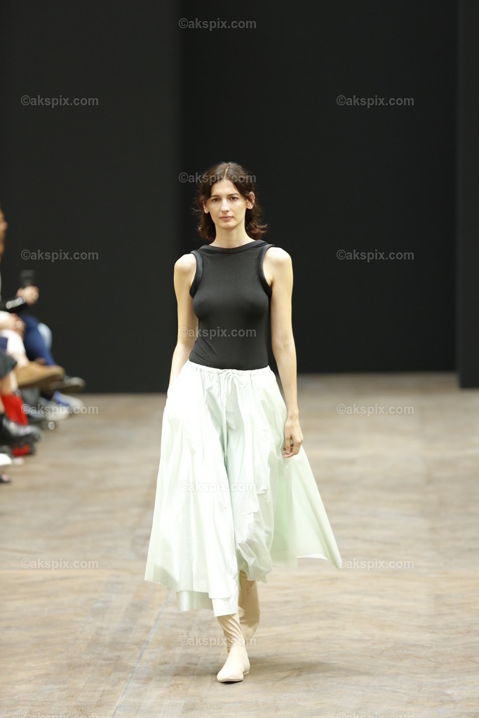 Bobkova auf der  MBFW Spring/Summer 2023 | Mercedes-Benz Fashion Week (MBFW)  Frühling / Sommer 2023 im Hotel Telegraphenamt Berlin in Berlin-Mitte. Die Kollektionen von Bobkova auf der MBFW Spring/Summer 2023. Das Bild zeigt Models mit der Kollektion von Bobkova.