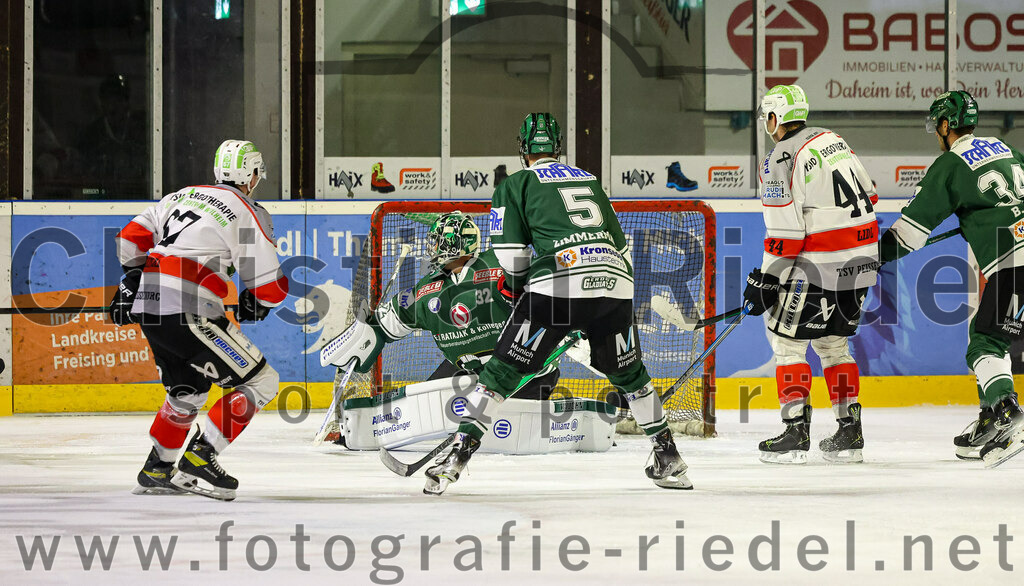 2023-10-29_103_TSV_Erding_gegen_TSV_Peissenberg | Erding, Deutschland, 29.10.2023:
Eishockey, Bayernliga Vorrunde 2023 / 2024, 5. Spieltag, TSV Erding gegen TSV Peißenberg, Endergebnis: 

Foto: Christian Riedel / fotografie-riedel.net