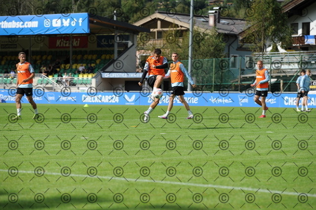 DSC_7126 | Hertha BSC, 2.Bundesliga, Herren, Saison 2025/26, Diego Demme ( Hertha BSC ), Trainingslager Kitzbühel, Österreich 16.07. 2025. Foto:  Ralf Gebhardt - Realisiert mit Pictrs.com
