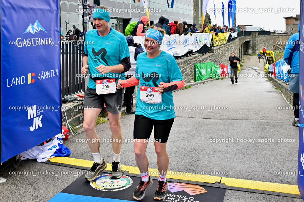 Großglockner Mountain Run | #398 Osička Martin, #399 Osičková Erika, Großglockner Mountain Run, Großglockner Mountain Run 2024 am 07.07.2024 in Heiligenblut (Großglockner), Austria, (Photo by Bernd Stefan)
