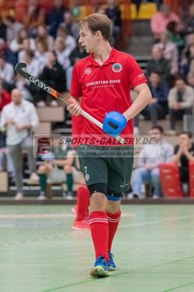 HK_20230108_102418 | 1. Bundesliga ( Halle ) Herren Crefelder HTC - Uhlenhorst Mülheim am 8.1.2023 Crefelder HTC  ( CHTC ), Krefeld , Laurens Bernhard ( Crefelder HTC #7 )