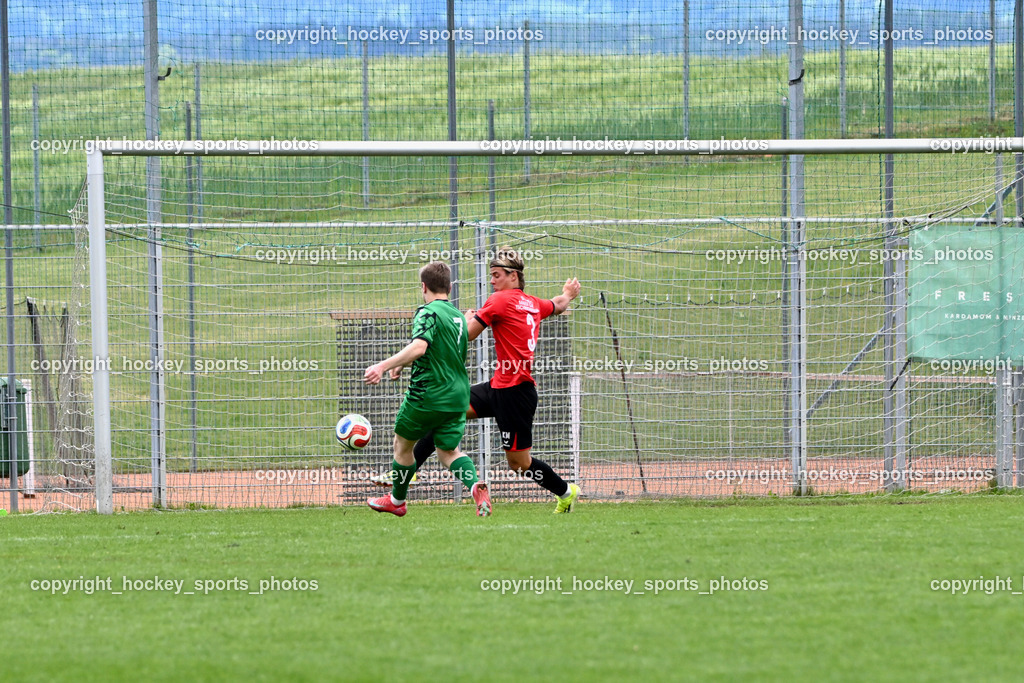 SC Landskron vs. SV Falle Maria Gail | Tor SC Landskron, #7 Markus Ulbing SC Landskron, #3 Peter Thaler SV Maria Gail, SC Landskron vs. SV Falle Maria Gail, SC Landskron vs. SV Falle Maria Gail am 17.05.2026 in Villach (Sportanlage Landskron), Austria, (Photo by Bernd Stefan)