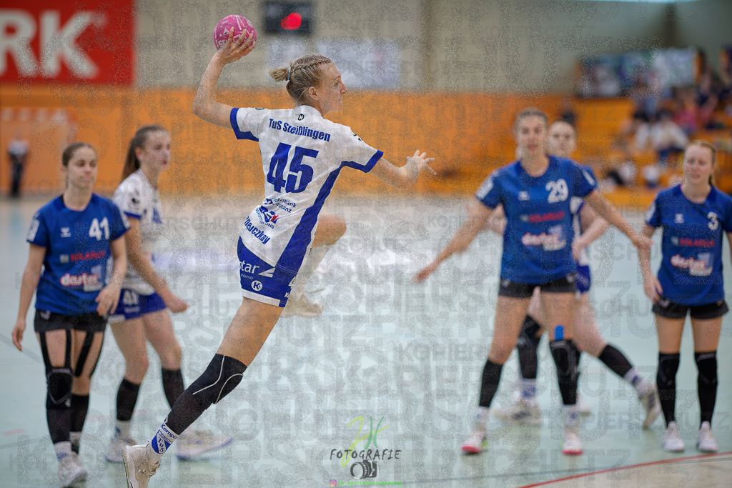 Quali-Turnier JBL wJA; TuS Steißlingen - SG Kappelwindeck/Steinbach | Quali-Turnier JBL wJA; TuS Steißlingen - SG Kappelwindeck/Steinbach am 31.05.2025 in Oberkleen (Weidig-Halle)Photo © 2025 - Jörg Heinrich - Realisiert mit Pictrs.com