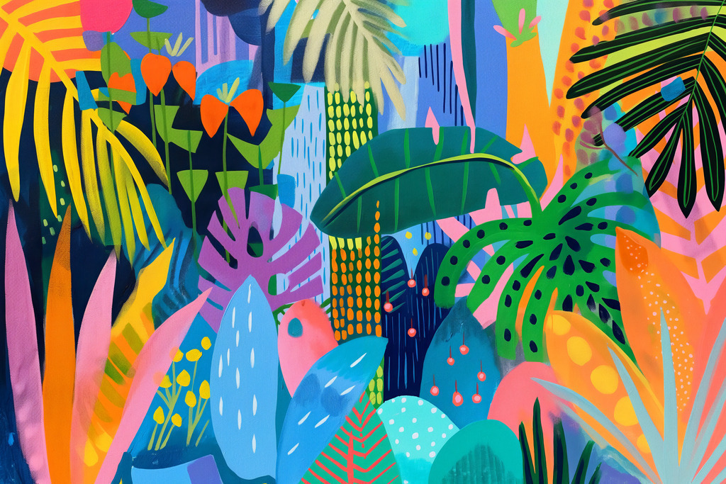 2509009 - Tropische Pflanzen | Bestelle dieses tropische Pflanzen Motiv als Wandbild oder Poster in vielen Größen und Ausführungen und mit kostenloser Lieferung innerhalb Deutschlands. 