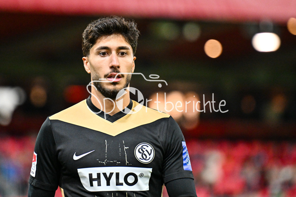 1. FC Heidenheim - SV Elversberg 07 | im Bild Muhammed DAMAR (SV Elversberg 30) / Einzelfoto / Freisteller / Relegation Bundesliga: 1. FC Heidenheim - SV Elversberg 07, Voith-Arena am 22.05.2025 / DFL REGULATIONS PROHIBIT ANY USE OF PHOTOGRAPHS AS IMAGE SEQUENCES AND/OR QUASI-VIDEO