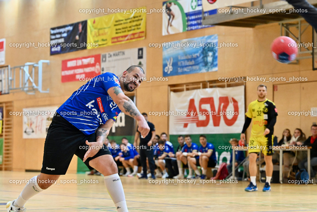 SC Ferlach vs. Bregenz Handball | #81 Milicevic Adrian SC Ferlach, SC Ferlach vs. Bregenz Handball, SC Ferlach vs. Bregenz Handball am 28.09.2024 in Ferlach (Ballspielhalle Ferlach), Austria, (Photo by Bernd Stefan)