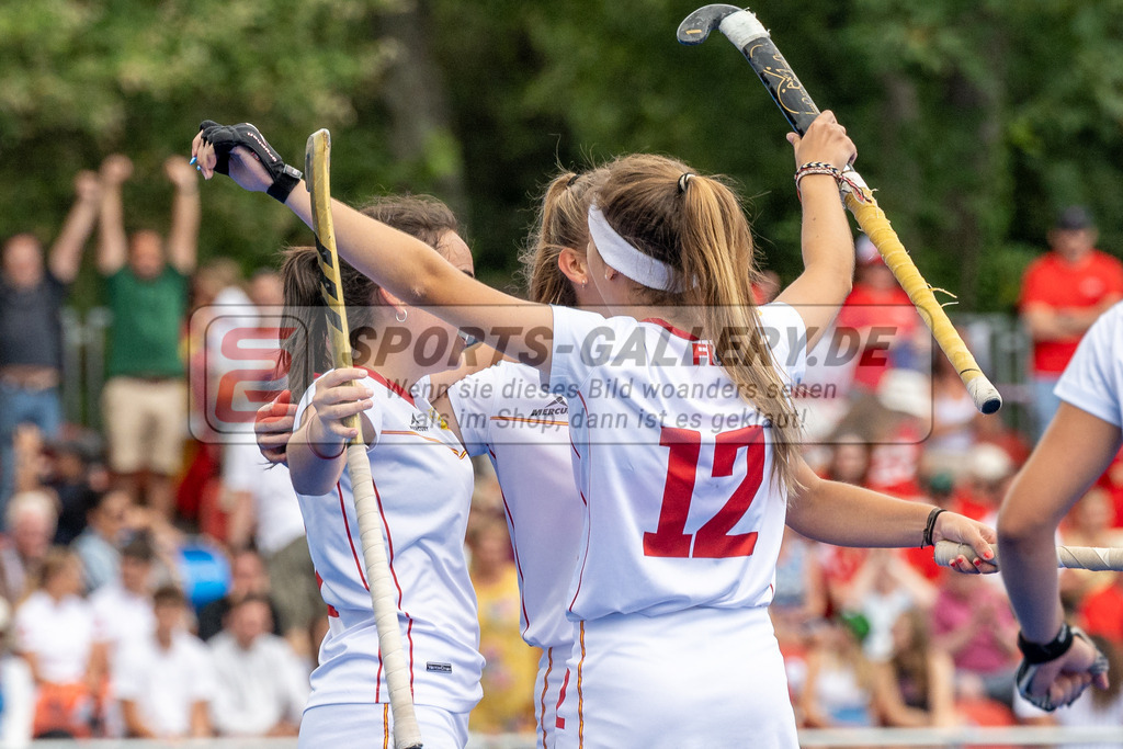 SFE_20230716_0050-2 | EuroHockey EM U18 Girls 3th 4th England vs Spain am 16.07.2023 in Krefeld (Gerd-Wellen-Hockeyanlage), Photo: Stephan Fehrmann 2023 (Sports-Gallery)